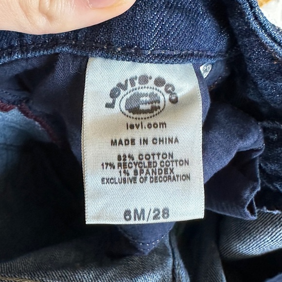 Levi's Dark Wash Skinny Jeans, Size 6/28 - Picture 16 of 16